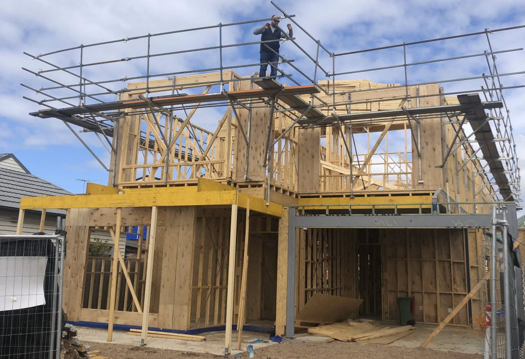 Grossy Built Home in Progress